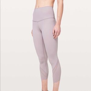 Lululemon Wunder Under Crop Scalloped Hem